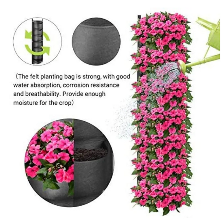 Vertical Hanging Garden Flower Pots